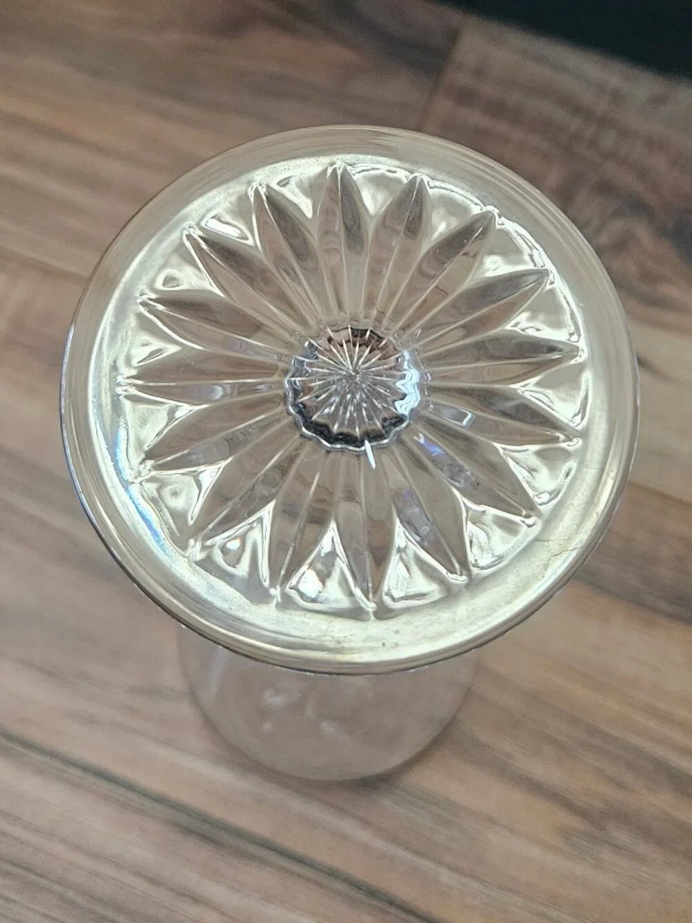 Vintage Crystal Gold Rim D'arques Durand William Wine Glasses, Set of 4